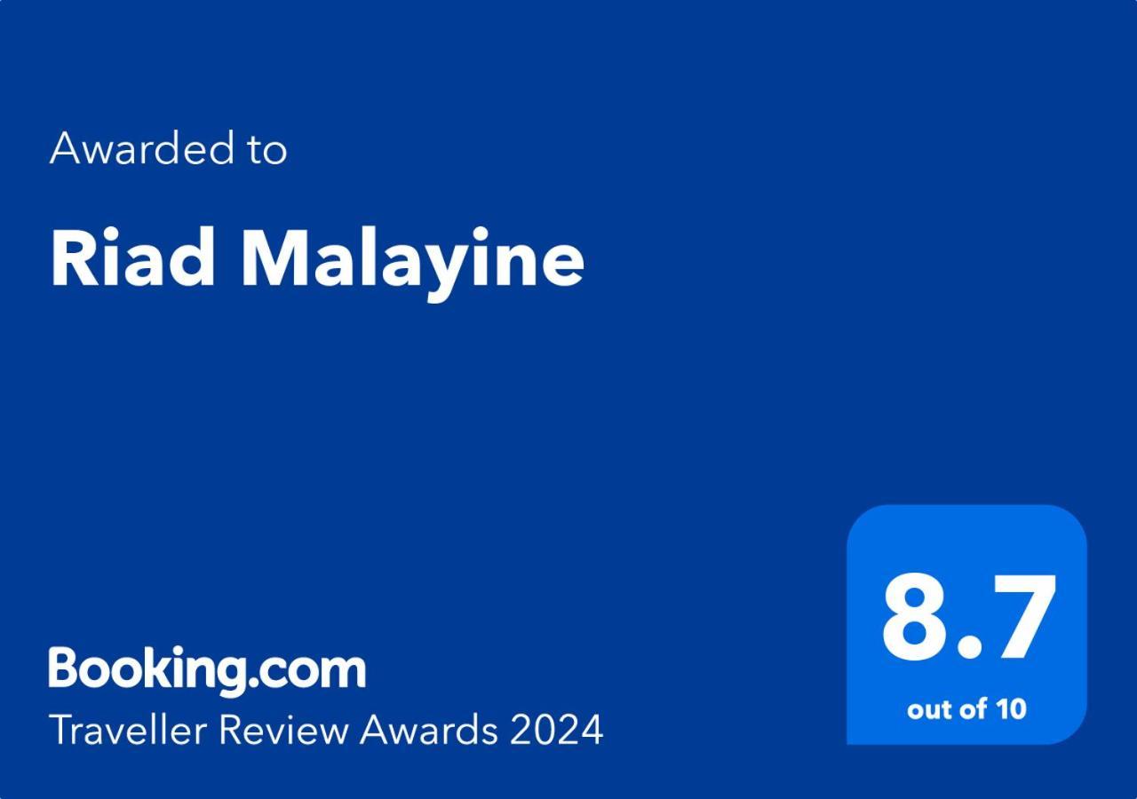 Riad Malayine Marrakesz Zewnętrze zdjęcie